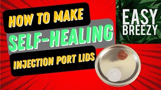🍄 How to make a Self-healing lid for growing mushrooms 🍄
