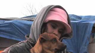 Mormon Slough resident reunited with dog after eviction