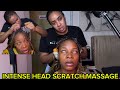 ASMR FAST AGGRESSIVE HEAD SCRATCH MASSAGE THAT TOOK ME OFF THE EDGE OF RELAXATION PERFECT SLEEP