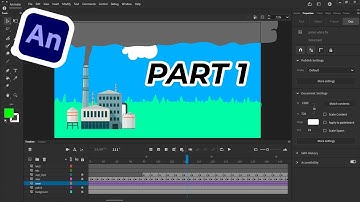 membuat animasi sederhana menggunakan adobe animate PART 1