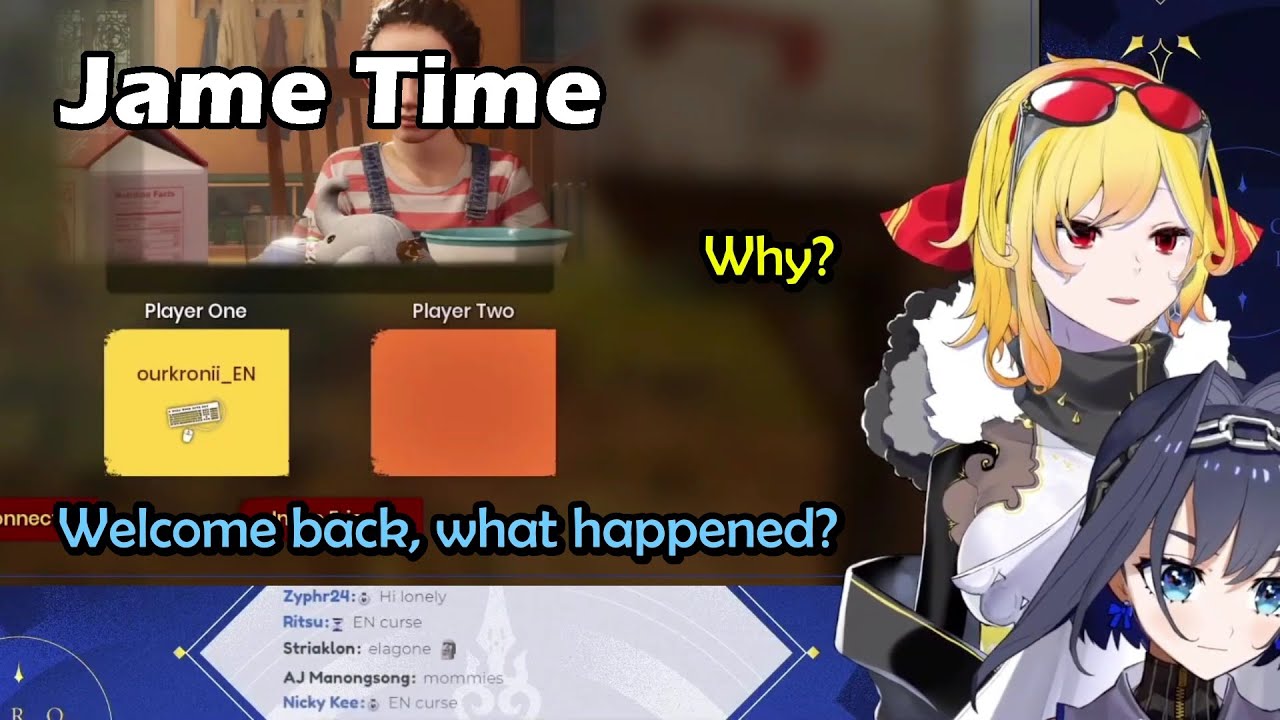 Kronii Wheezing After Seeing That Ela is Suddenly Gone from Her Stream