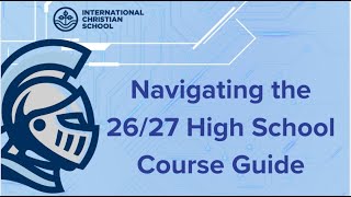 Navigating the 26/27 HS Course Guide