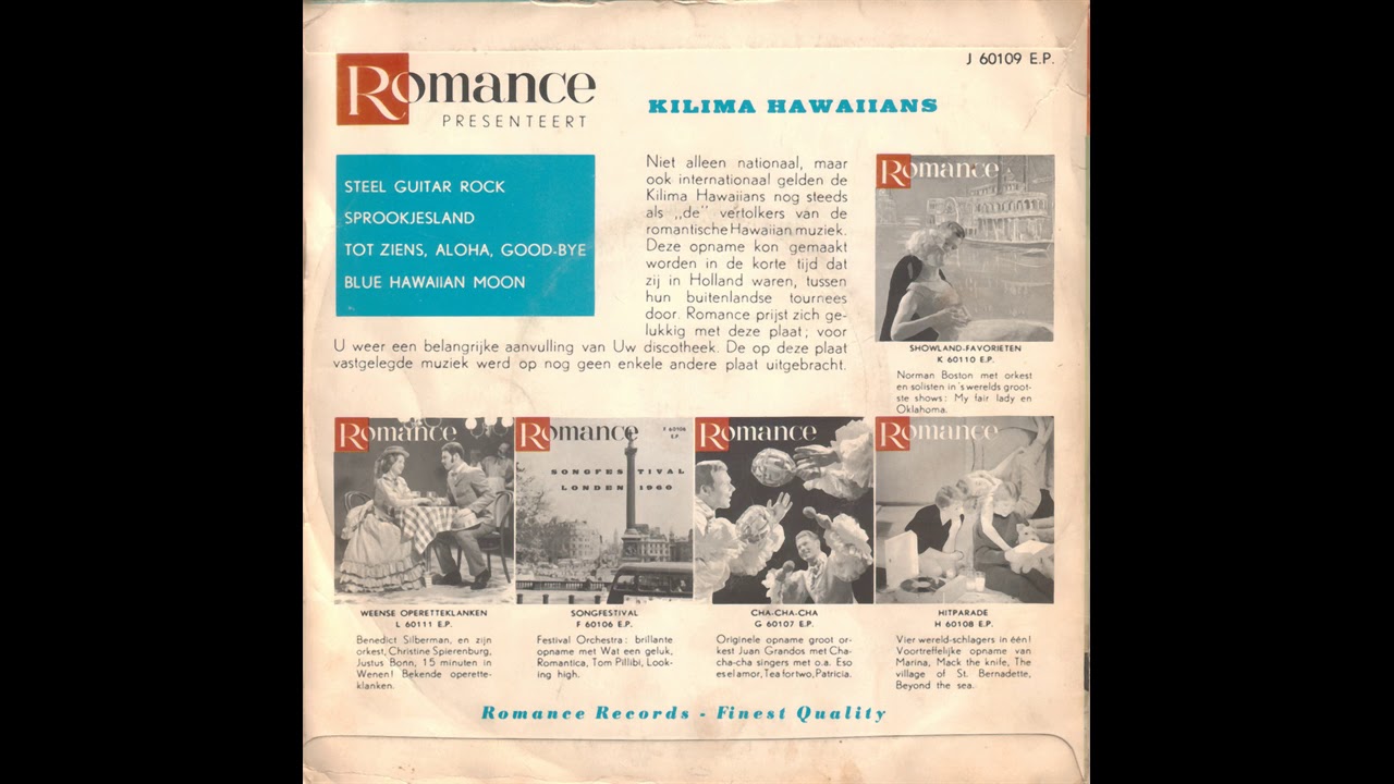 Kilima Hawaiians - Sprookjesland