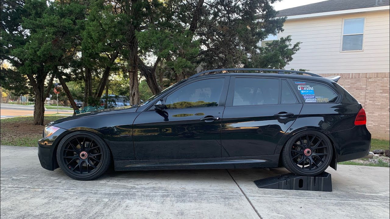 BMW middle chassis brace install (E90 E91 E92 E93) YouTube