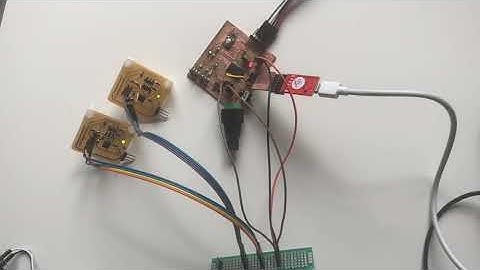 Week 13 Fabacademy | I2C Attiny3216 + 2X Attiny 45 secondary nodes