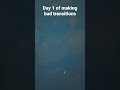 Day 1 of making bad transitions #shorts #viral #bad #transition #badtransition