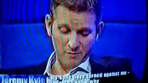 Susan Winston gives Jeremy Kyle the finger