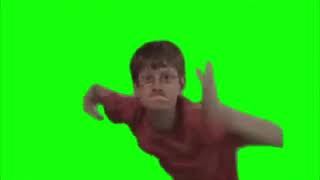 crazy frog kid dancing - Green Screen