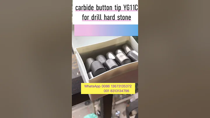 drilling tool carbide button tip for hard stone YG11c#carbidetools #tungstencarbide #rockdrilling