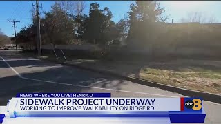 Henrico to add sidewalks to Ridge Road after residents voice concerns about safety