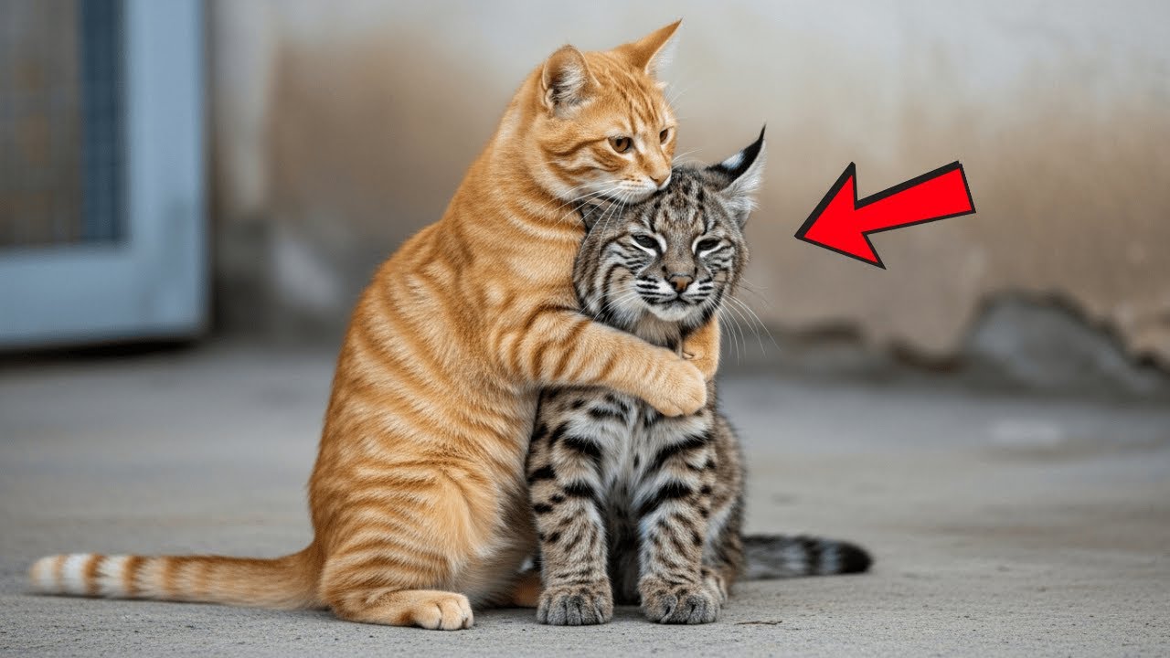 The Blind Bobcat Was About to Be Euthanized—But Look What the My Cat Did!