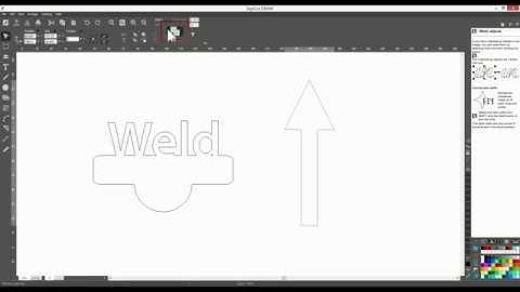 SignCut DRAW: Weld objects