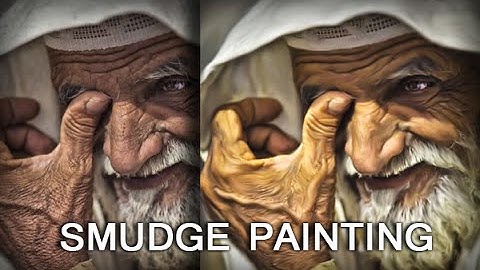 Tutorial Smudge painting - HD effect