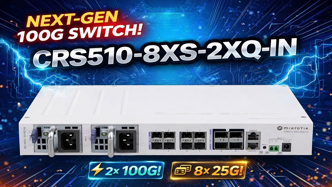 CRS510-8XS-2XQ-IN Review | 100G Switching Without Enterprise Pricing
