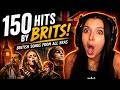 Reacting to 150 HITS by BRITS | How Many Bands Will I Recognize?!