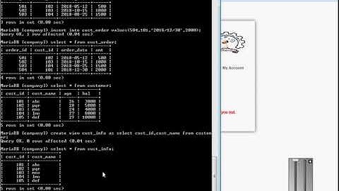 SPPU DBMS Lab Assignment 2 Part 3 by Prof. Nisha Auti