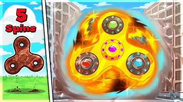 Spinning a Fidget Spinner 9,214,209,204,234 Times