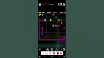 Flow Free 10x10 Level 75 #flowfree #level75 #8x8 #6x6 #7x7 #8x8 #mania #9x9 #10x10