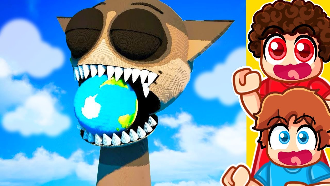 KORKUNÇ SPRUNKİ vs DEV DÜNYA!