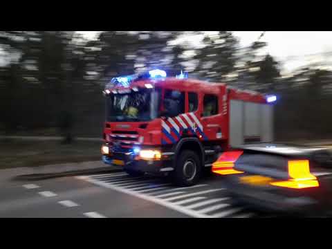 [Versneller] Brandweer Nunspeet met Spoed naar een Ongeval op de Eperweg N310 in Nunspeet