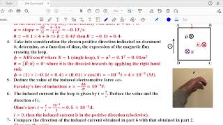 Exercise Solution - Electromagnetic Induction