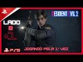 RESIDENT EVIL 2 REMAKE #1 - LEON B - GAMEPLAY COMPLETA - JOGANDO PELA 1° VEZ - PS5