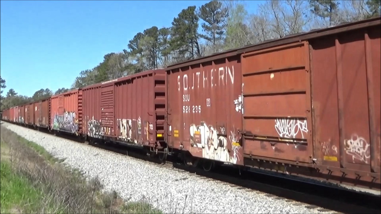 NS 372 w/ UP Power in Oliver, GA 3/4/17 YouTube