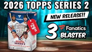 🚨NEW RELEASE🚨2026 TOPPS SERIES 2 FANATICS EXCLUSIVE BASEBALL BLASTER BOXES