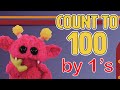 Count to 100 counting by 1s with hubble the alien  nimalz kidz songs and fun 100 school days