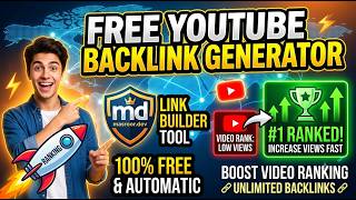 YouTube Backlink Generator | How to Create Backlinks for YouTube Videos | #youtubebacklinkgenerator