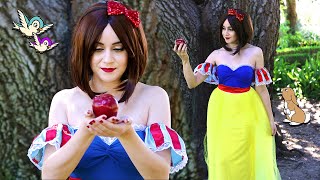 DIY DISNEY SNOW WHITE HALLOWEEN COSTUME || Lucykiins