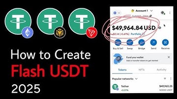 Complete Guide: Creating flash usdt (USDT Flashing)