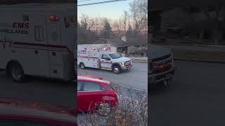 Fairview Twp EMS MICU 68-1 arriving at a medical emergency Fairview Twp EMS MICU 68-1 arriving at a medical emergency