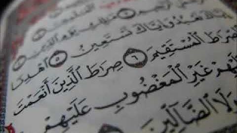 سورة المائدة برواية السوسي عن أبي عمر عبدالرشيد صوفي