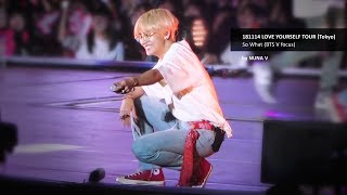 181114 LOVE YOURSELF - SO WHAT / BTS V focus / 방탄소년단 뷔 (4K fancam)