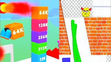 Happy Cubes 2048 Vs Draw To Smash| Android ios| New update