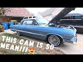 LISTEN TO THIS CAMSHAFT🎵!! SOUNDS PRETTY GOOD! HOTROD 63 IMPALA 🤔