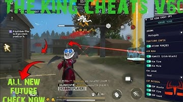 THE KING CHEATS V160 - 161 | NEW HACK 2025 | THE KING OFC MOD MENU | HG CHATS HACK | FF INJECTOR 💀