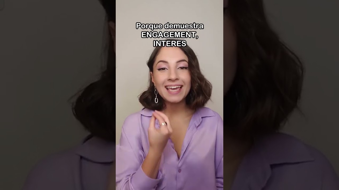 Señal para crear interés y confianza en una conversación