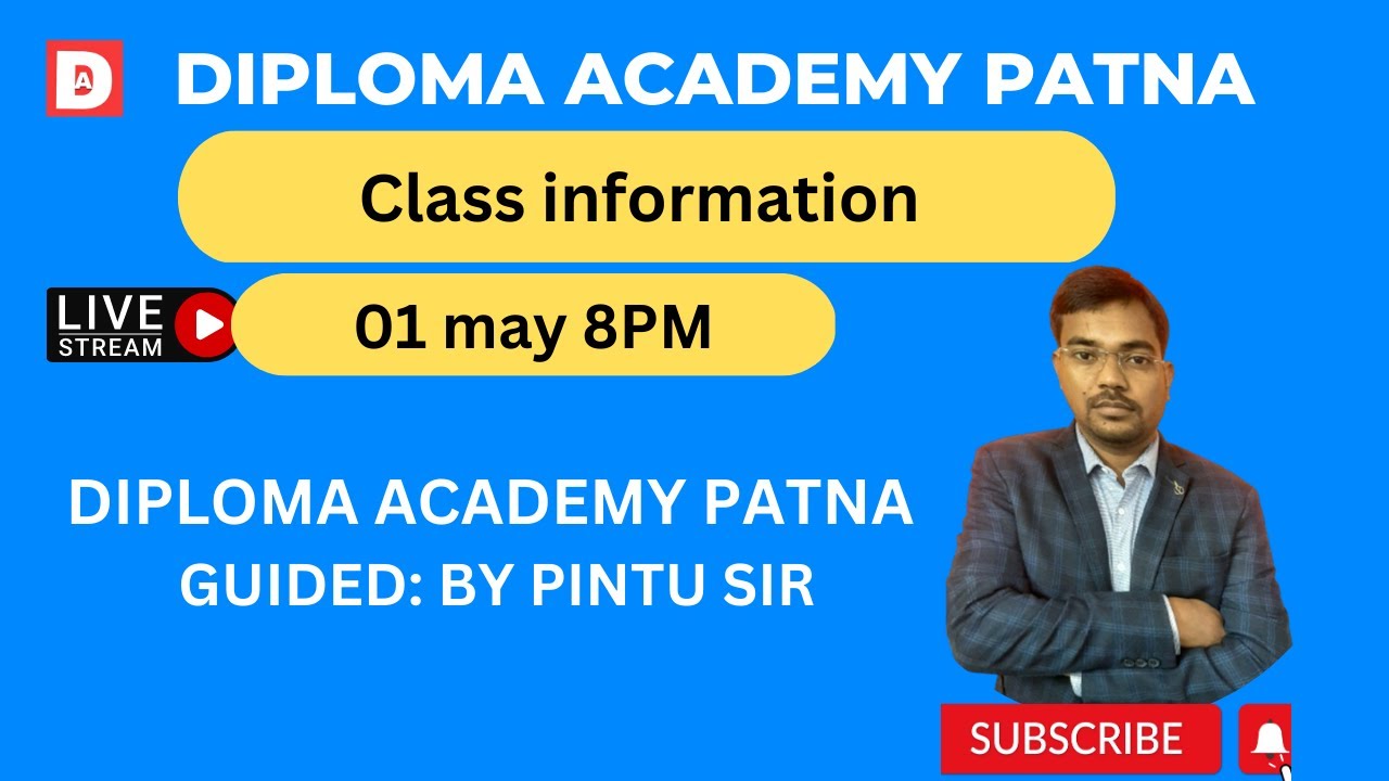 Class information youtube