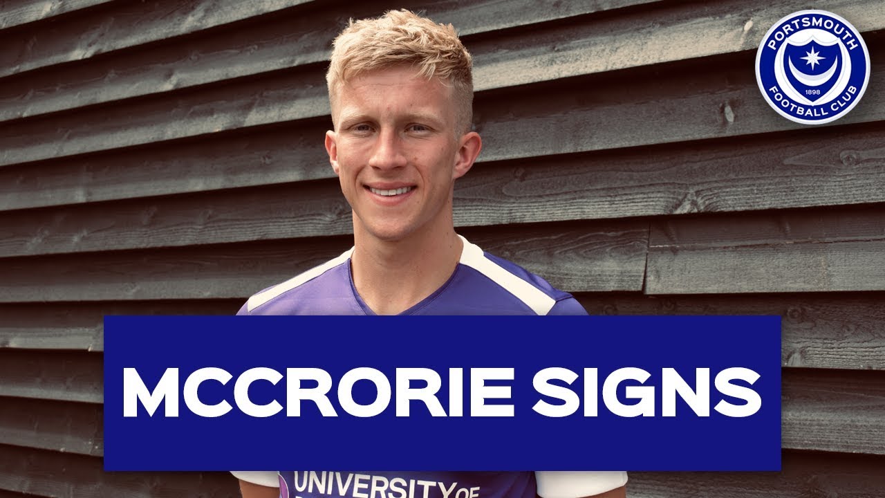 Ross McCrorie signs for Pompey on loan from Rangers football score