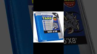 Heavy Duty Tarp Cover for Outdoor Fitness Equipment Protection
