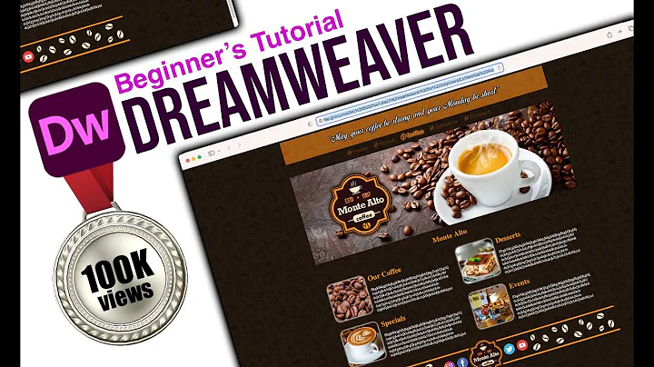 Hướng dẫn Dreamweaver cho người mới - Tạo trang web đầu tiên