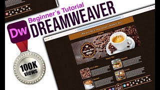 [100K views]Dreamweaver Beginner's Tutorial - Create first Webpage screenshot 2