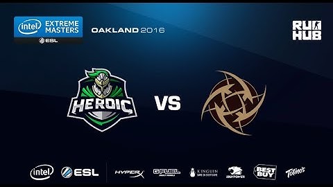 IEM Oakland - Heroic vs NiP - de_nuke - [CrystalMay]
