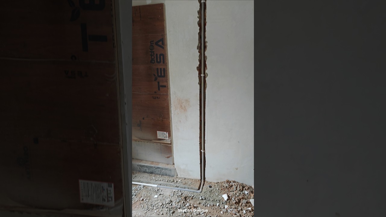 Conceal AC copper piping🛠️ 