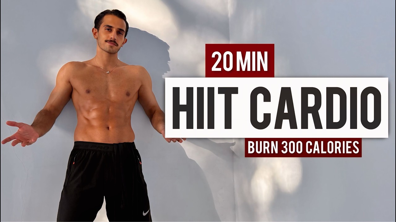 20 MIN HIIT Cardio Workout 🔥 No Repeat | Full Body Fat Burn (No ...