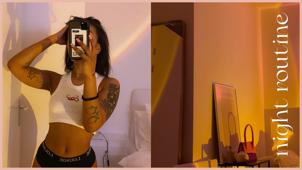 my chill night routine *after work*