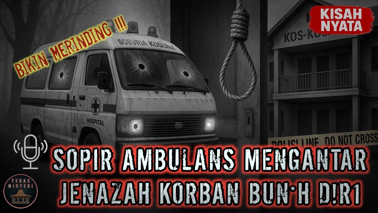GILAAA❗SOPIR AMBULANS INI BERANI MENGANTAR JENAZAH KORBAN BUNDIR – FULL TEROR‼️