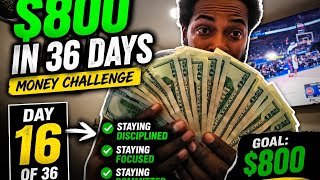 I Tried Saving $800 in 36 Days… Here’s Day 16 👀